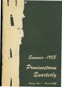Provincetown Quarterly - Summer 1958