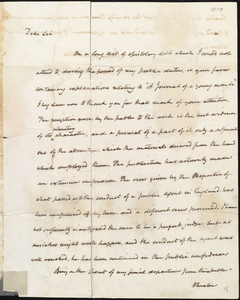 Letters from James Madison to Benjamin Waterhouse