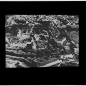 Aerial photograph of Ypres