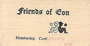 Friends of Eon Membership Card