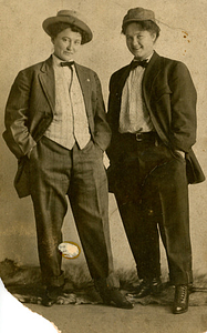 Two Unidentified Women, Early 1900s