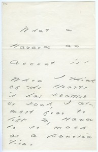 Emily Dickinson letter to [Sara Colton?]