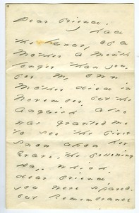 Emily Dickinson letter to Mrs. James C. (Jeanie) Greenough