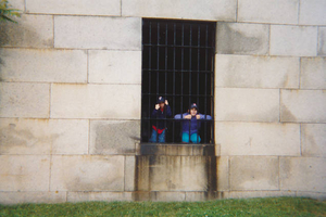 Matthew and Sarah in jail, Fort Warren