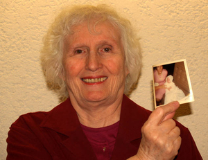 Jane Cargill at the Stoneham Mass. Memories Road Show