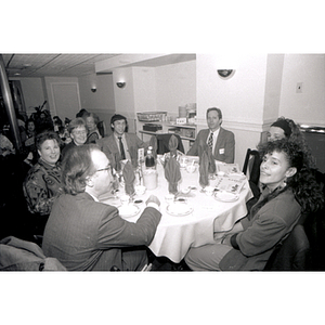 Guests at a Chinese Progressive Association party