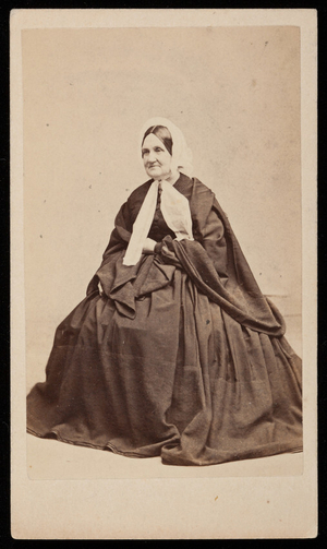 Studio portrait of Mrs. Lemuel Shaw, Boston, Mass., 1863