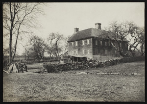 Exterior view of the Phillips House, North Kingston, R.I., undated