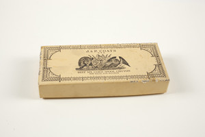 Box for J. & P. Coats Best Six Cord Spool Cotton thread, location unknown, undated