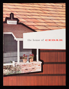 House of cedar, Red Cedar Shingle Bureau, Seattle, Washington