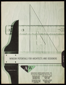 Window potentials for architects and designers, volume 2, no. 3, Andersen Windowalls, Andersen Corporation, Bayport, Minnesota