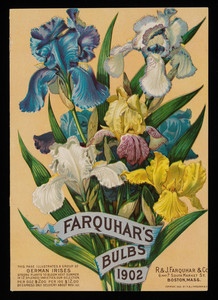 Farquhar's bulbs 1902, R. & J. Farquhar & Co., 6 and 7 South Market Street, Boston, Mass.