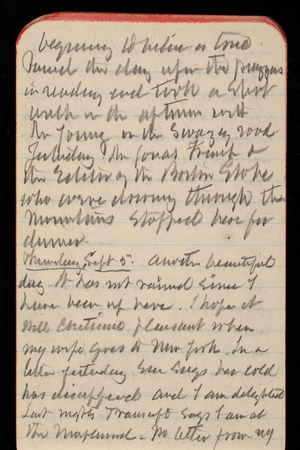 Thomas Lincoln Casey Notebook, July 1889-September 1889, 81, beginning to believe is true
