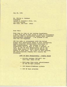 Letter from Mark H. McCormack to Philip E. Beekman