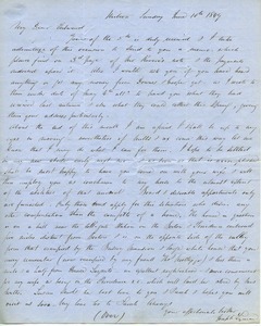 Letter from Joseph Lyman to Edward Hutchinson Robbins Lyman