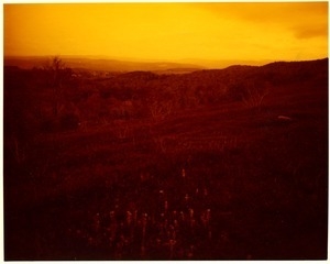 View of the landscape from a hillside (possibly from a Brotherhood of the Spirit house)