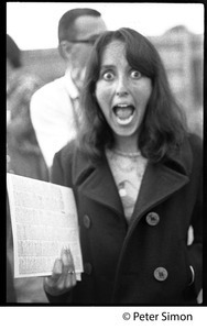 Joan Baez at the Newport Folk Festival