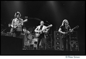 Stephen Stills onstage with the Grateful Dead, Meadowlands Arena