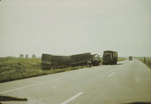 Accident on road to Skopje