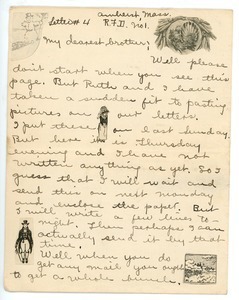 Letter from Helen Nash to Herman B. Nash