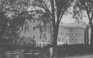 Adams Hall, M.S.C., Amherst, Mass.
