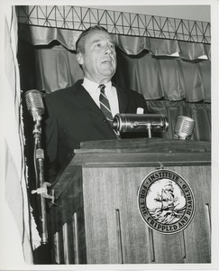 H. Wisner Miller, Jr. speaking at Institute Day