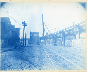 Lechmere Square incline and steel work