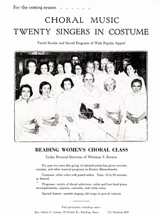 The Reading Women's Choral Class