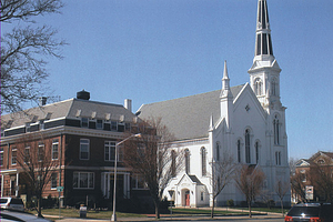 YMCA and Baptist church