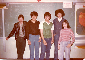 Students at Hudson High School (1980) (4)