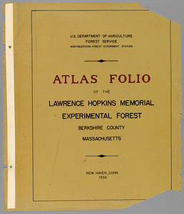Lawrence Hopkins Memorial Forest atlas folio