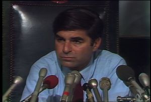 Dukakis after primary defeat