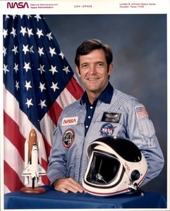 NASA Official Portrait of Astronaut Dick Scobee