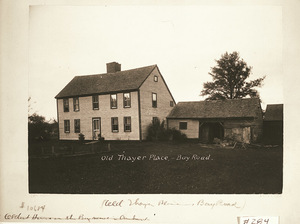 Old Thayer house on Bay Road in Amherst