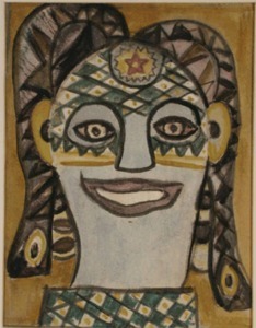 "Oriental Mask" Oliver Chaffee (1881-1944)