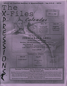The Xpressions X-Files Newsletter Vol. 2 No. 22
