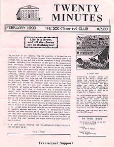 Twenty Minutes (February, 1990)