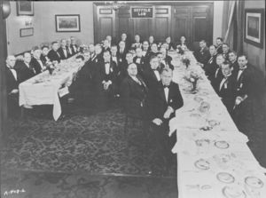 Suffolk University Law School Testimonial Dinner for President Gleason L. Archer (1906-1948) at the Suffolk University Faculty Club