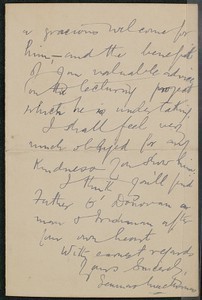 Letter, January 24, 1902, Seumas MacManus to James Jeffrey Roche