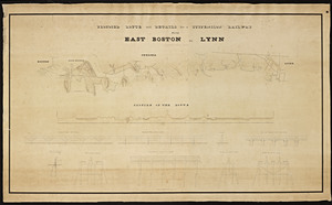 Proposed route and details for a suspension railway from East Boston to Lynn / by Robert H. Eddy, civil engineer.
