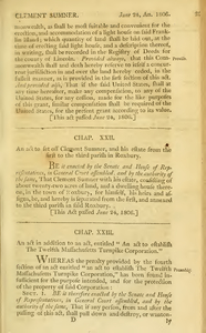 1806 Chap. 0023. An Act In Addition To An Act, Entitled "An Act To Establish The Twelfth Massachusetts Turnpike Corporation."