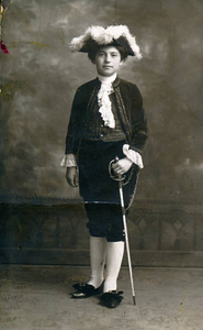 My grandmother Tonia, age 8