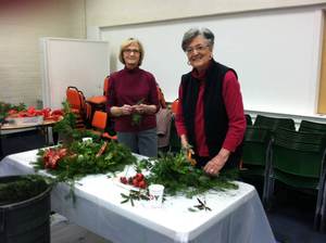 Wreath workshop Leslie + Kay