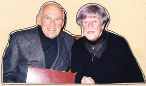 Charles and Phyllis Morgan, first tenants of Kent House 1992