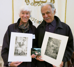 Rick Sullo and Ali Sullo at the Martha's Vineyard Mass. Memories Road Show
