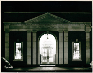 Exterior of Hyde Park Savings Bank