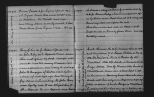 Tewksbury Almshouse Intake Record: Cook, Harriet H.