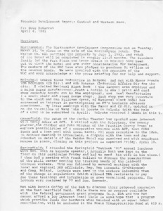 Economic Development Report - Central and Western Massachusetts April 6, 1981