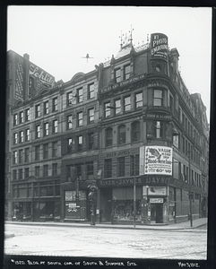 Building at south corner of South Street and Summer Street