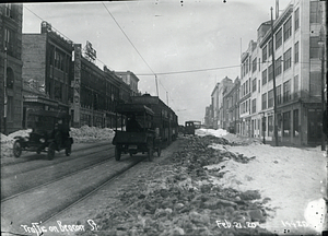 Traffic on Beacon Street